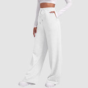 Tara - Gevoerde Joggingbroek met Wijde Pijpen voor Vrouwen