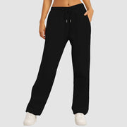 Tara - Gevoerde Joggingbroek met Wijde Pijpen voor Vrouwen