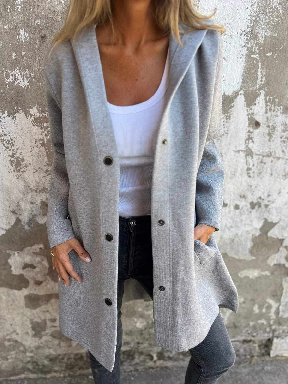 Venus Dames Jas | Zachte gebreide Hoodie, Casual