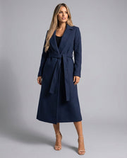 Dames Getailleerde Trenchcoat – Met Ceintuur, Geschikt voor Lente en Herfst
