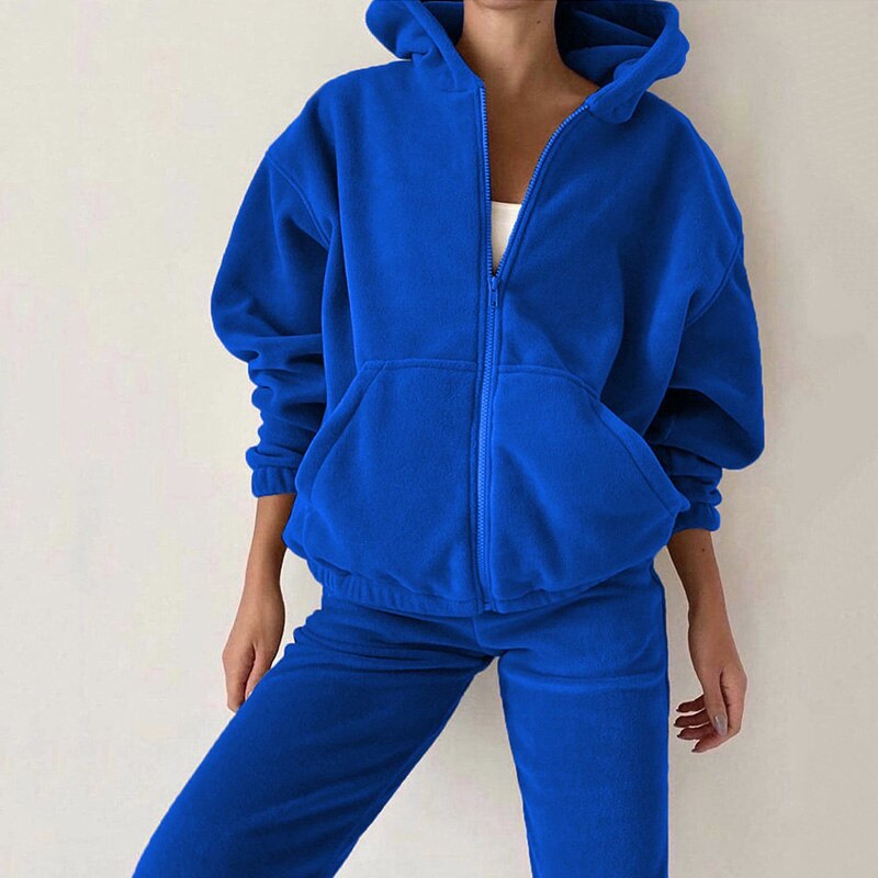 Zendy fleecepak dames | Luxe huispak van zacht fleece voor warmte en comfort