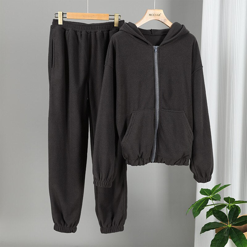 Zendy fleecepak dames | Luxe huispak van zacht fleece voor warmte en comfort