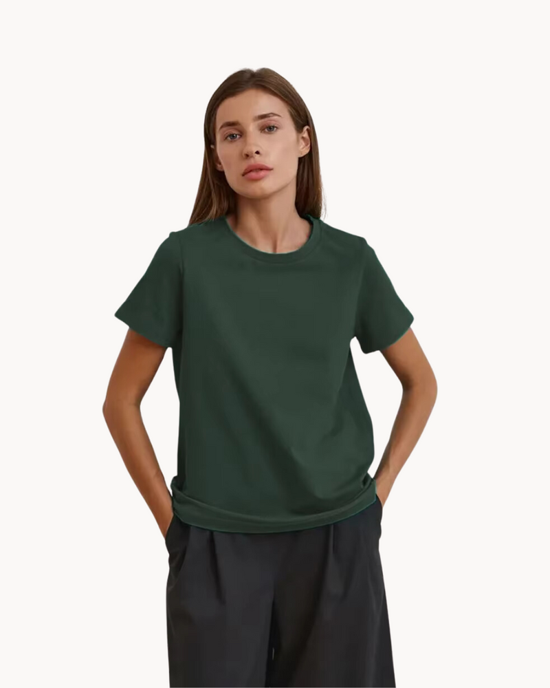 Ziah - Basis T-shirt Met Korte Mouwen