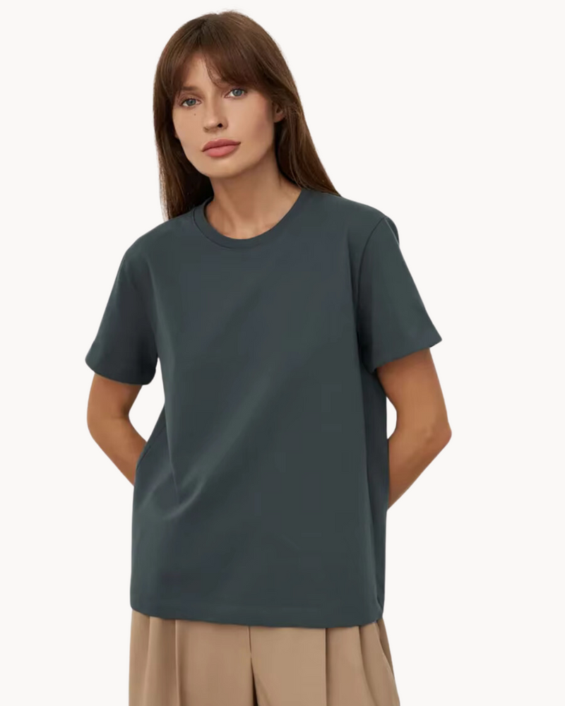 Ziah - Basis T-shirt Met Korte Mouwen