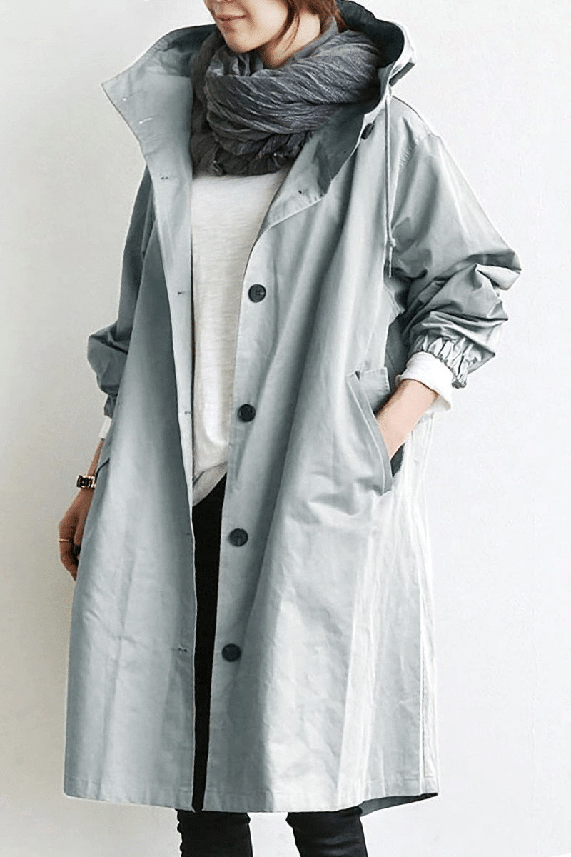Dames Windjack, Lichtgewicht, Waterdicht, Met Capuchon