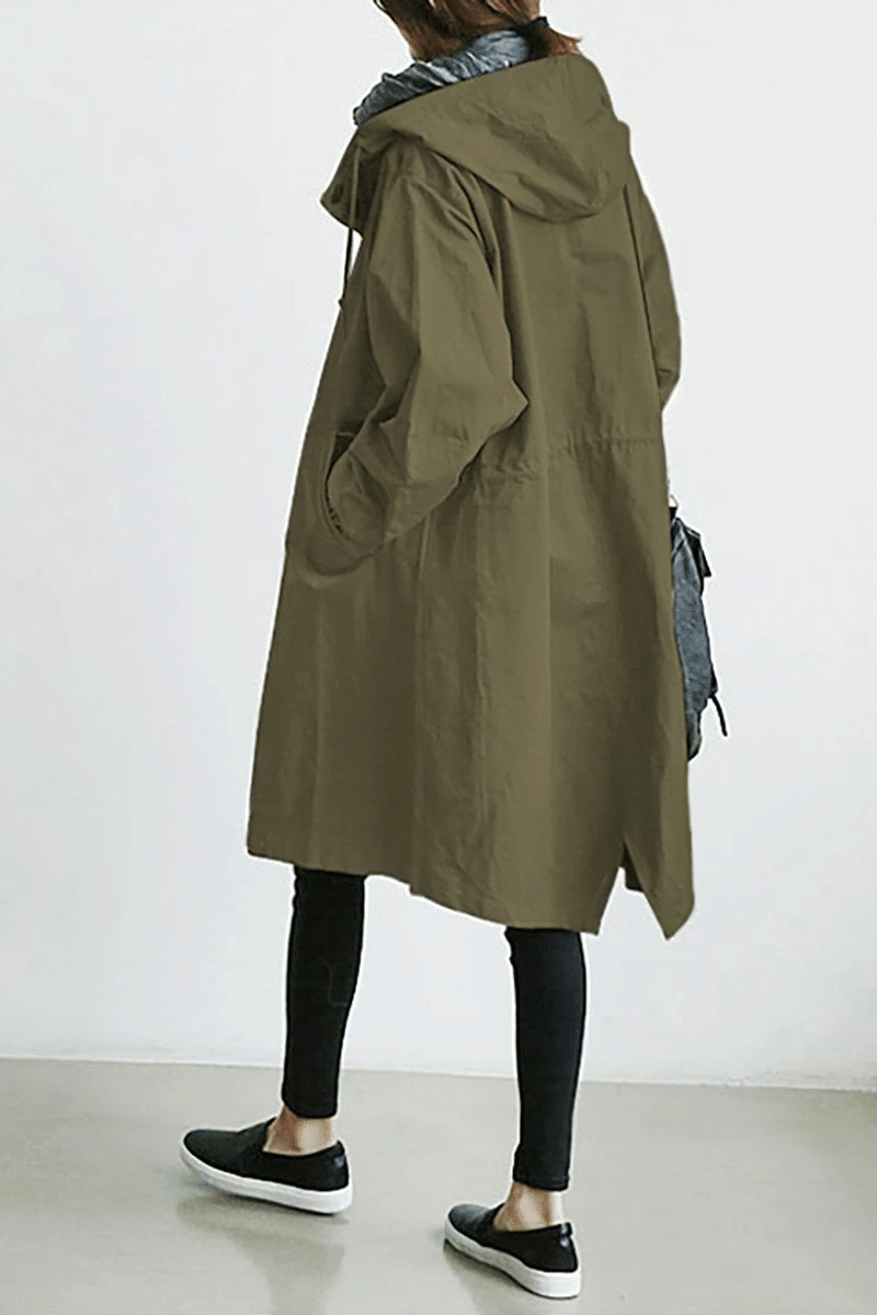 Dames Windjack, Lichtgewicht, Waterdicht, Met Capuchon